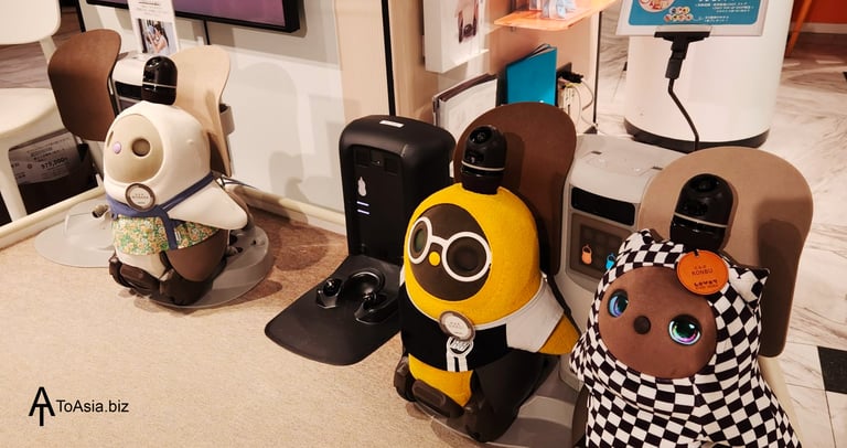 LOVOT, an emotional robot