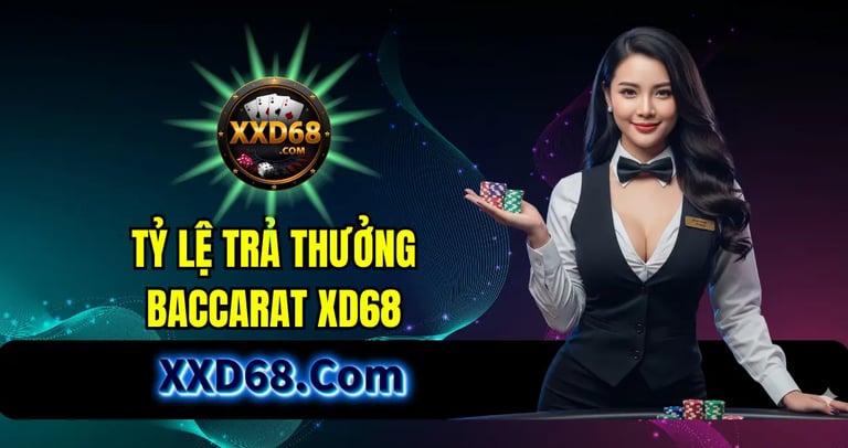 Tỷ lệ trả thưởng Baccarat XD68 - ví dụ sảnh live