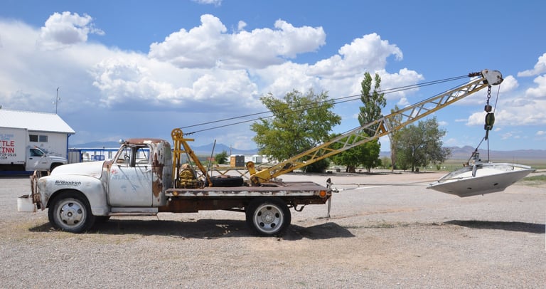 The little aleinn, Rachel, Nevada