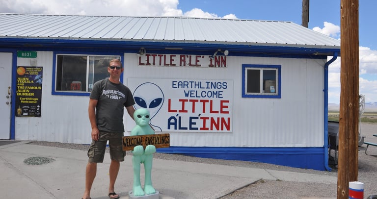 The little aleinn, Rachel, Nevada