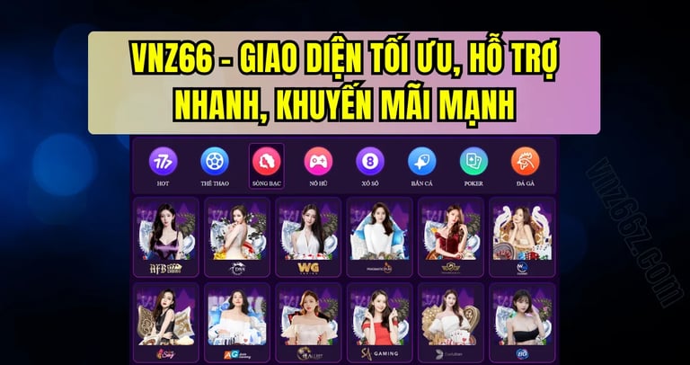 So sánh các ưu điểm nổi bật của nhà cái VNZ66 với những đối thủ phổ biến hiện nay