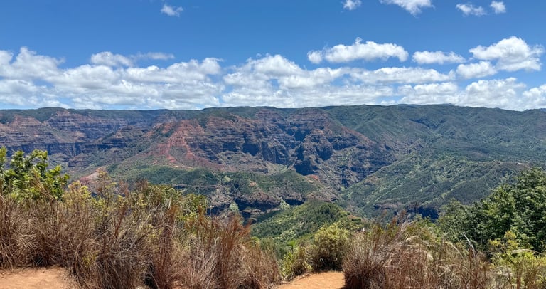 Waimea Canyon in Kauai
