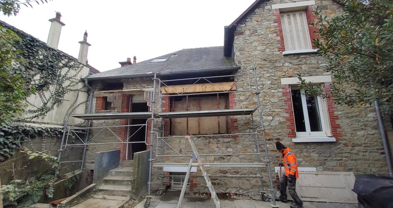 #travaux de rénovation#Rennes#création d'ouverture