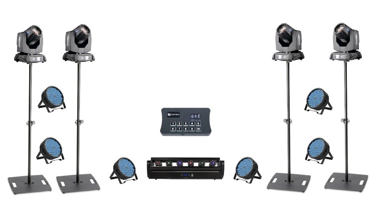 sviesos efektai nuoma