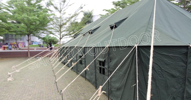 tenda pleton standar tni