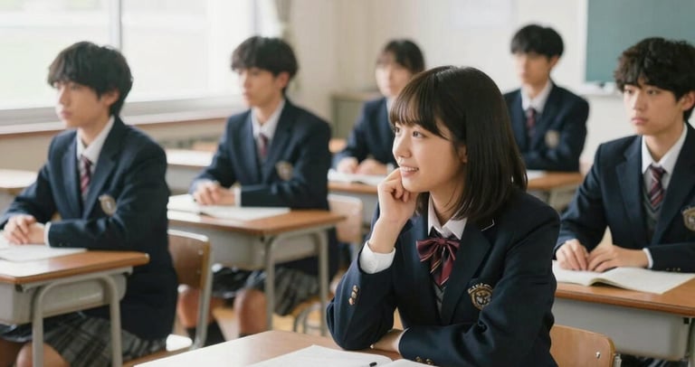 Young professional receiving career guidance in a modern office setting.