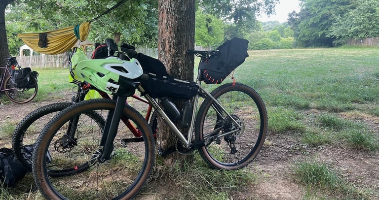 Voyage à vélo en Gravel
