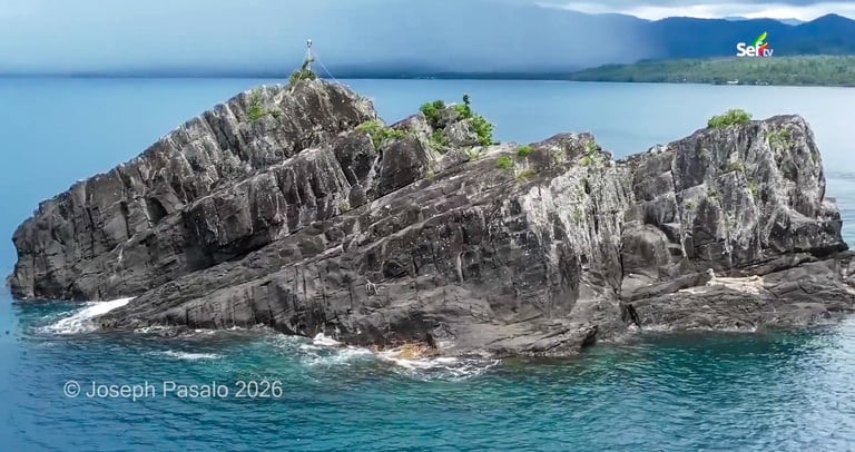 Panoramic view of Snake Island