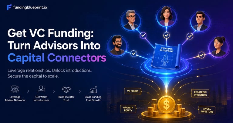Get VC Funding: Turn Advisors Into Capital Connectors