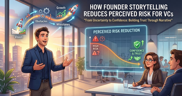 How Founder Storytelling Reduces Perceived Risk for VCs