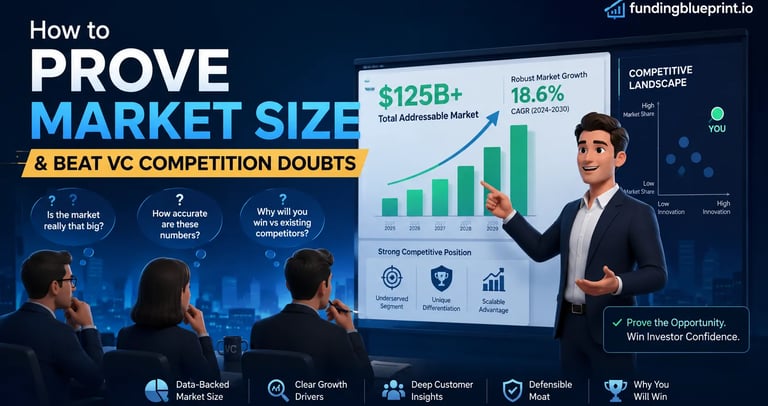 How to Prove Market Size & Beat VC Competition Doubts