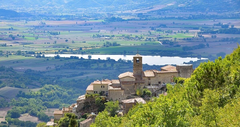 cammino di san francesco poggio bustone sentiero