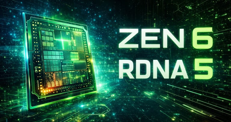 Arquitetura de Nova Geração: Zen 6 e RDNA 5