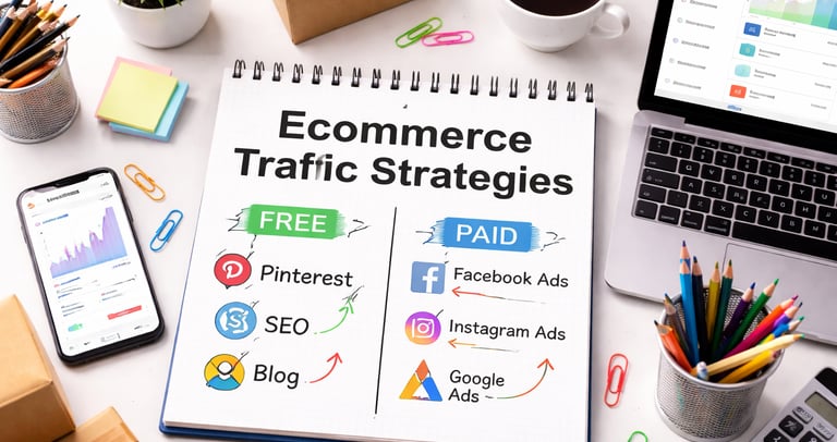 ecommerce traffic strategies for beginners