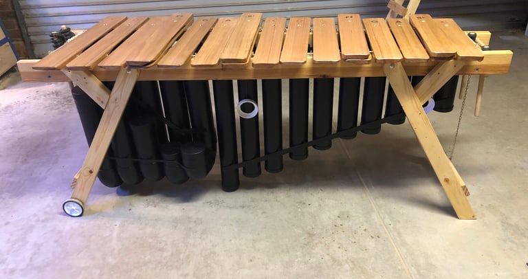 2 Octave Bass Marimba - pipe resonated