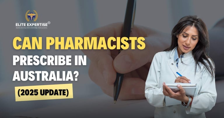 Can Pharmacists prescribe in Australia?