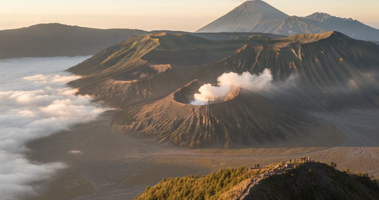 Sunrise di Kawah Bromo