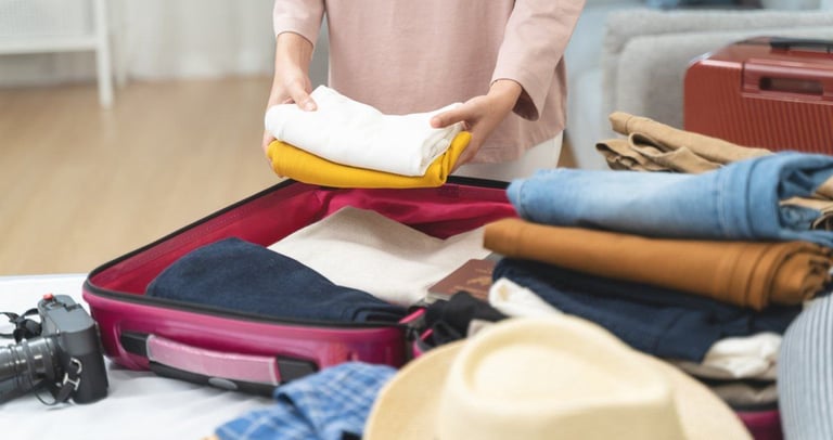 Travel Packing Illustration