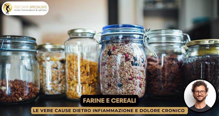Cereali e Farine aumentano l'infiammazione by Dott. Alessandro Rossin Performa Specialists