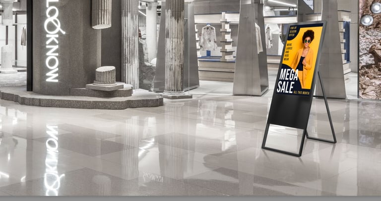 claratech outdoor digital sigange