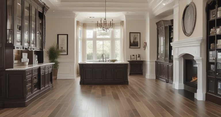 Professional flooring installation