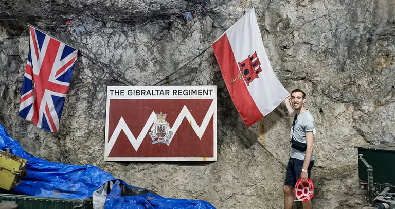 Gibraltar World War II tunnel