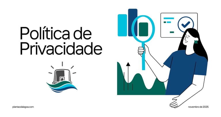 política de privacidade plantão da lagoa