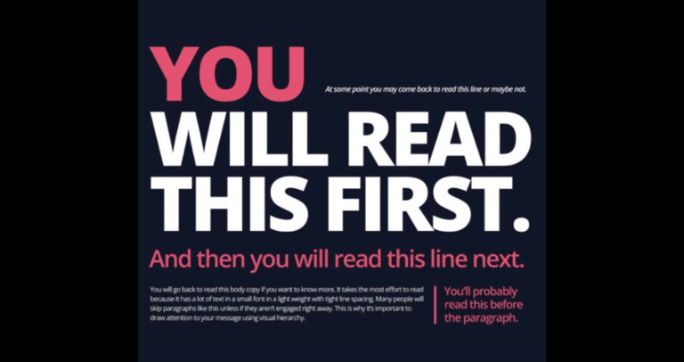 example of benefit of knowing design for copywriters