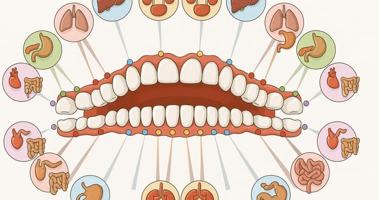 denti e riflessi viscerali