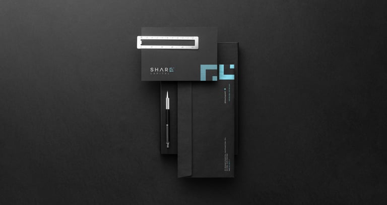 minimal luxury stationery