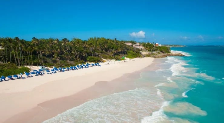 Crane Beach in Barbados