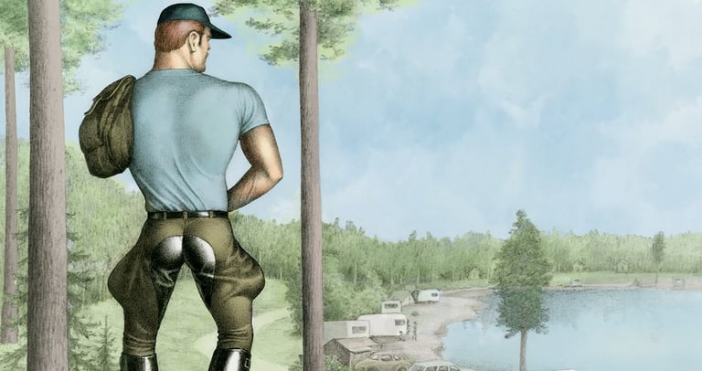 Tom of Finland, Untitled (Touko Laaksonen), c. 1980s.