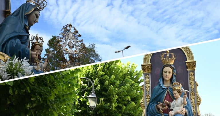 Processione 2 luglio Madonna Pellegrina Albenga Nostra Signora Pontelungo
