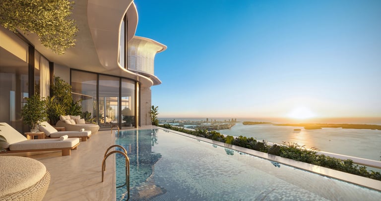 The Residences Mandarin Oriental Miami balcony view