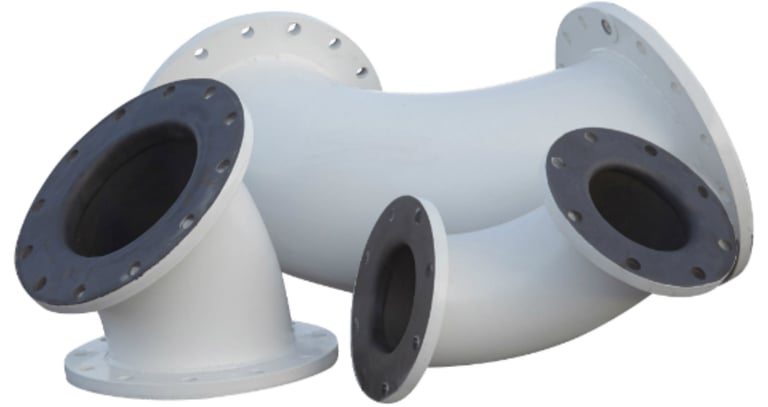 Hot Vulcanized and Cold Bonded Rubber Lined Spools Supplier - Straights, Elbow, Reducers, Bends