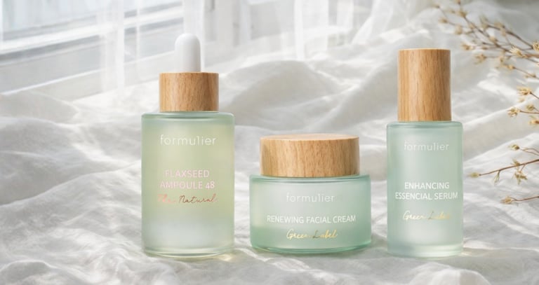 organic and natural cosmetic formulations