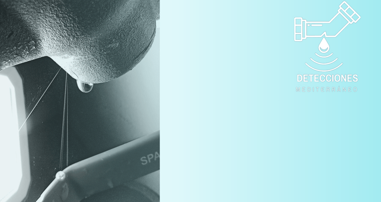 Fuga de agua en tubería