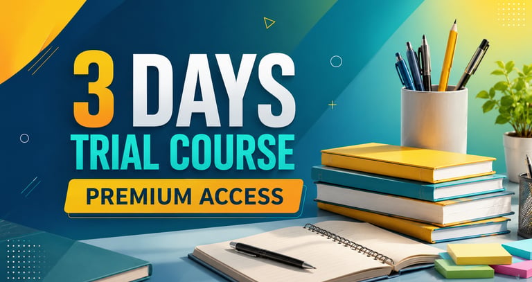 3 Days Premium Trial Course for NATA & JEE B.Arch Preparation by INK School of Architecture