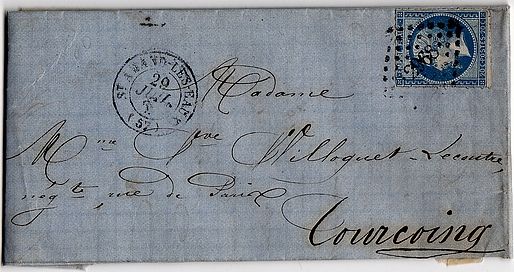 Losange Petits Chiffres 2968 et type 15B.