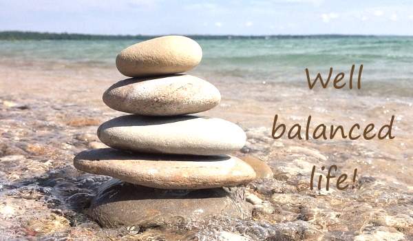 live a balanced life