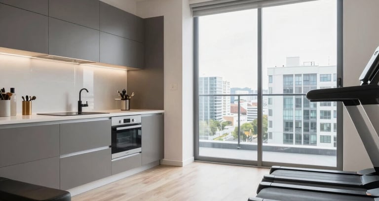 Close-up of tools laid out neatly on a workbench ready for plumbing repairs.