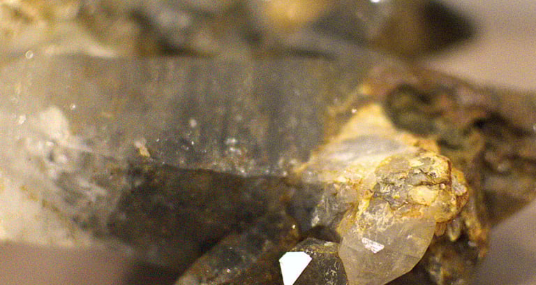KG chunk of Lodolite, also known as Garden Quartz
