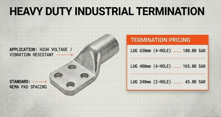 خبير نهايات كابلات الجهد المتوسط الخرج (Medium voltage cable termination expert Al Kharj)