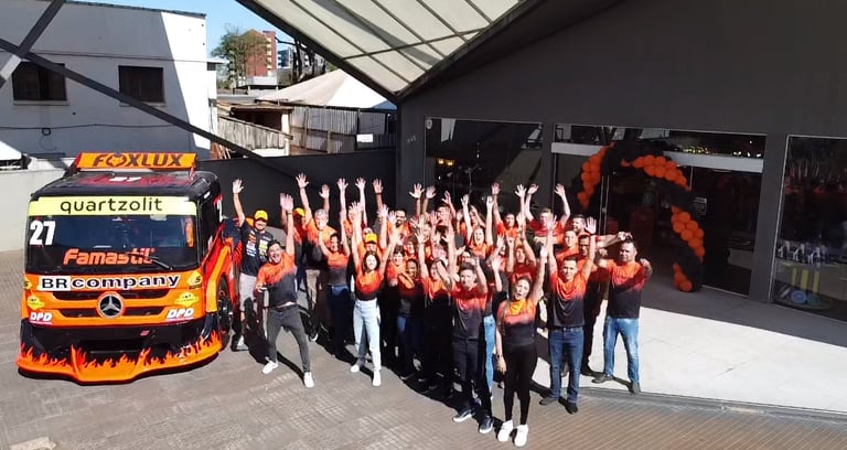 Foto aérea de evento