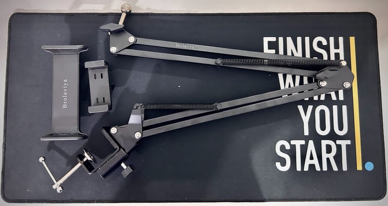 mobile stand top view