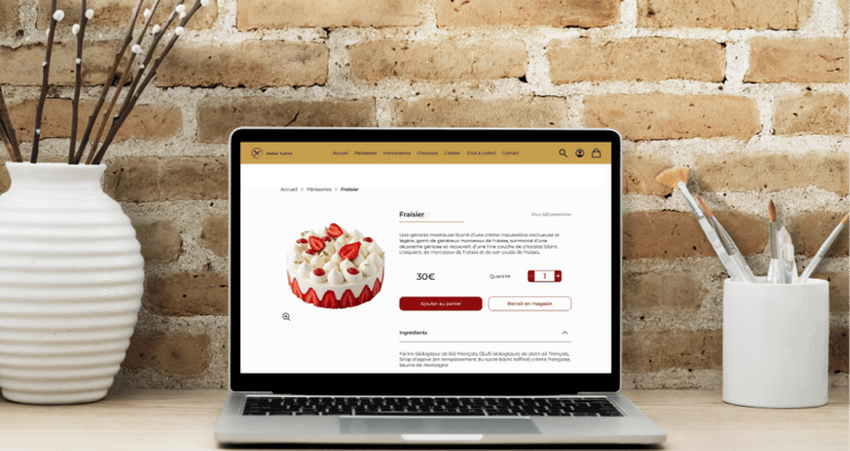 Atelier Tudors page "fiche produit"