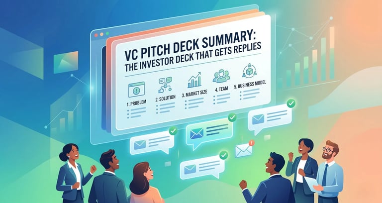 VC Pitch Deck Summary: The Investor Deck That Gets Replies