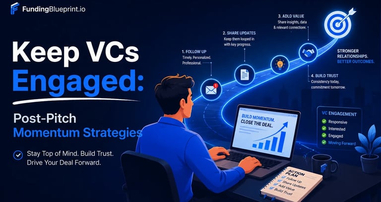 Keep VCs Engaged Post-Pitch Momentum Strategies