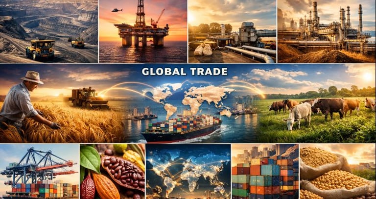 MoxieWorld Global Trade: Hard & Soft Commodities