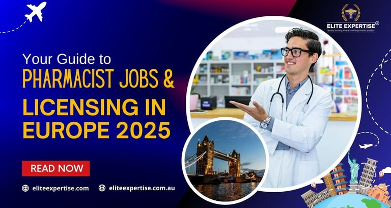 Your Guide to Pharmacist Jobs & Licensing in Europe 2025